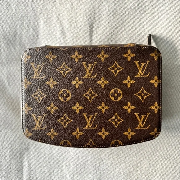 💎LOUIS VUITTON💎Monogram Monte Carlo Travel Jewelry Box Case - Picture 2 of 16